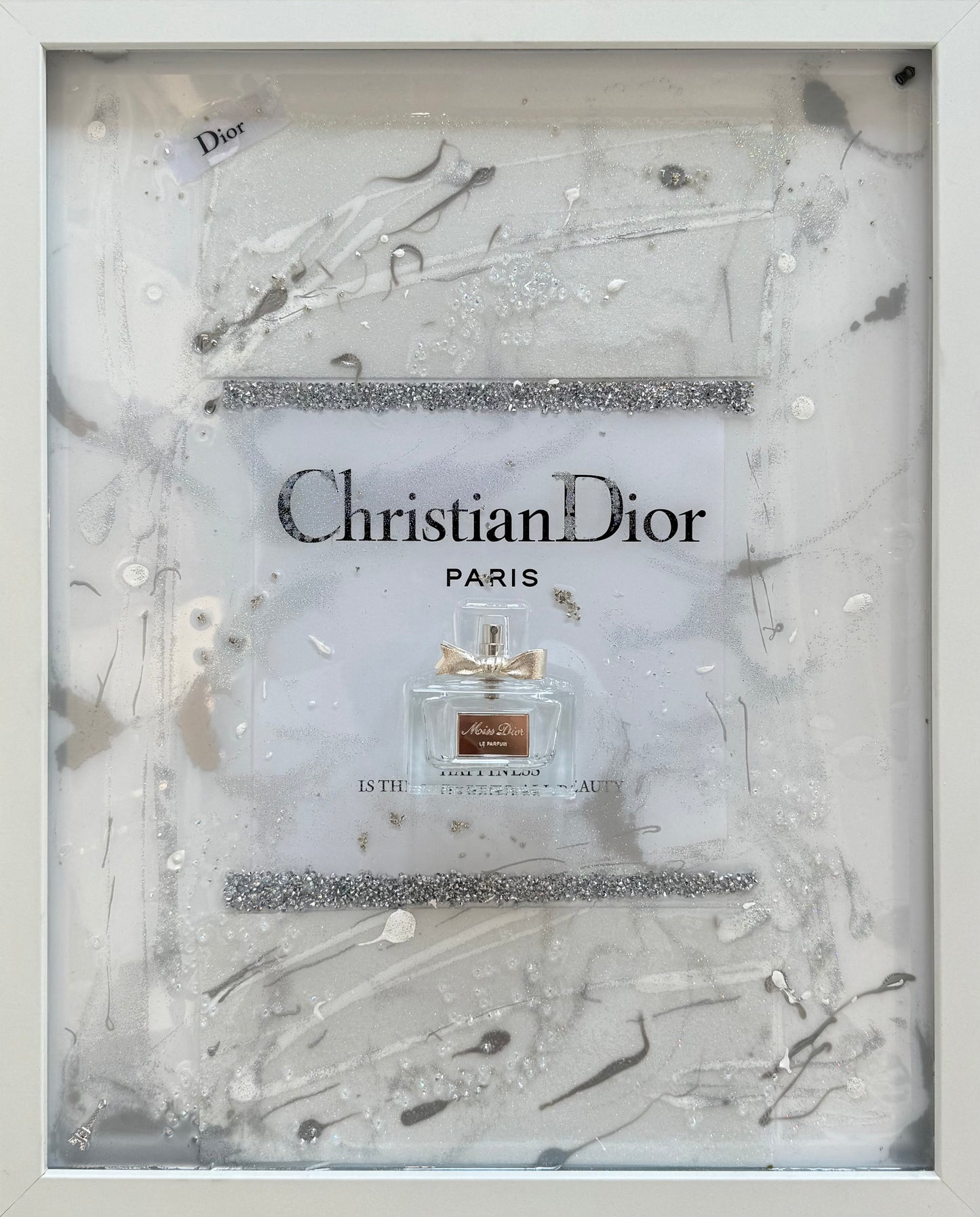 Christian Dior Miss Dior, whole, Silver and White