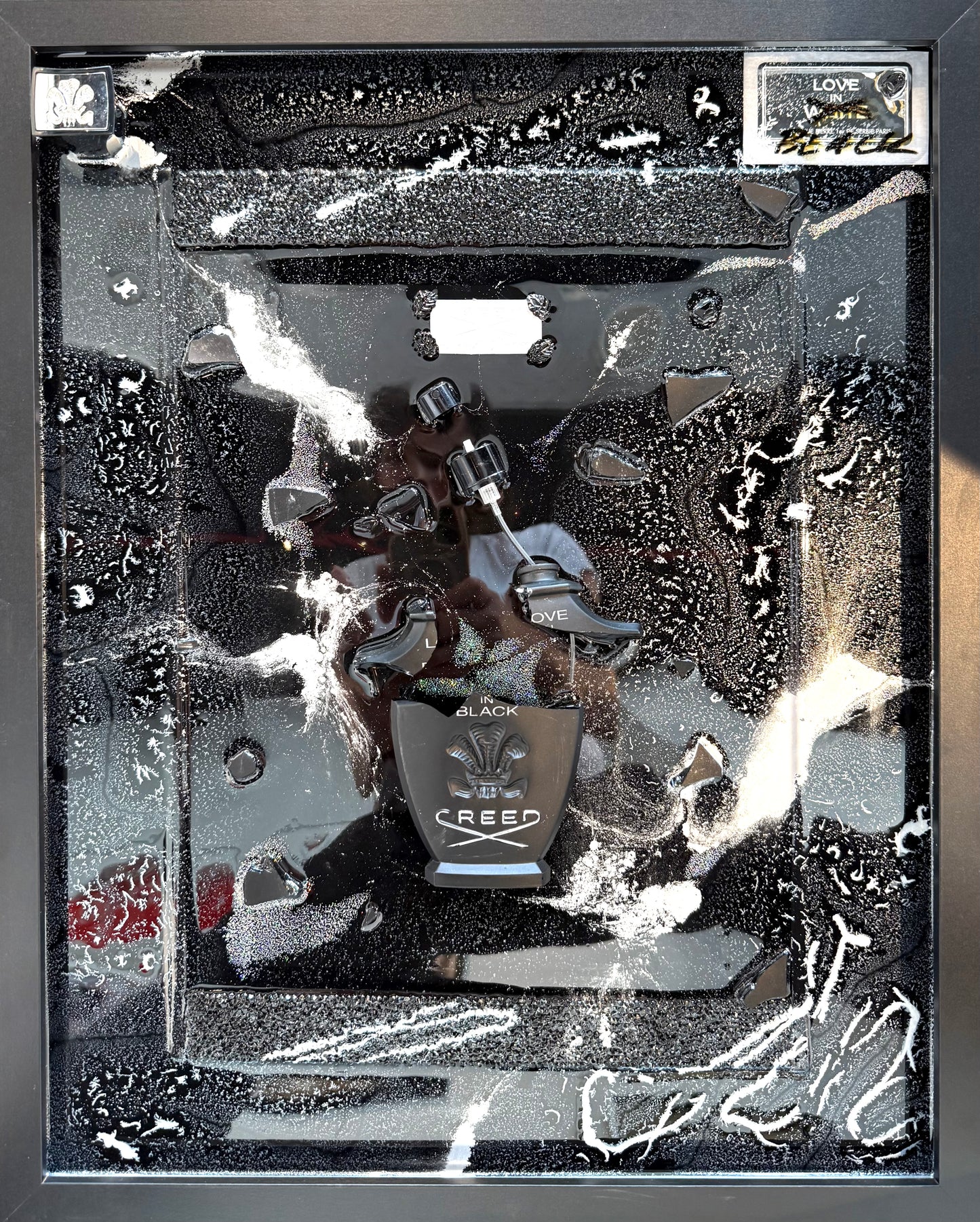 Creed Love in Black, fractured